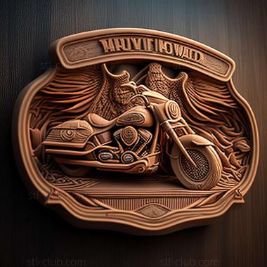 3D model Harley Davidson Road King Classic (STL)
